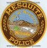 Mesquite Nevada Police Department Patch