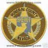 Mineral County Sheriff Patch